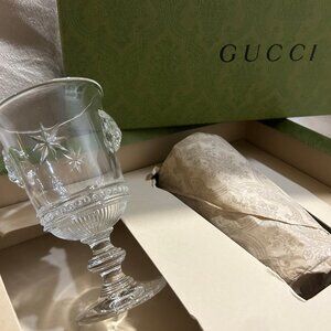 Gucci Tiger Head Wineglasses
